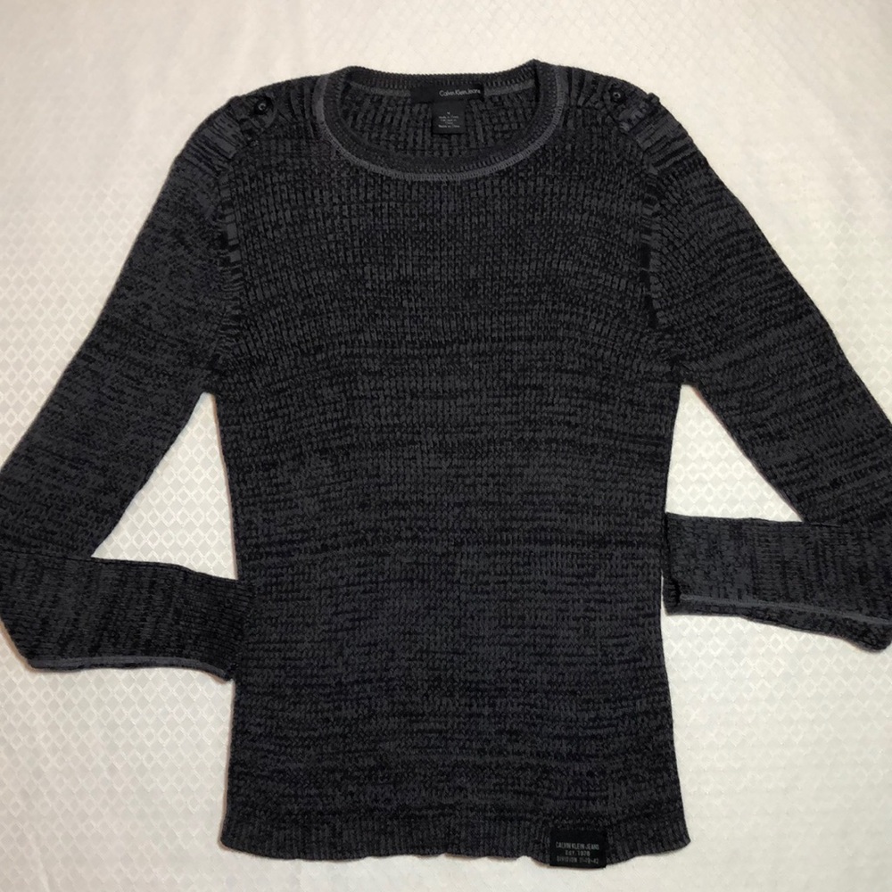 Calvin Klein Jeans Grey Sweater Size M